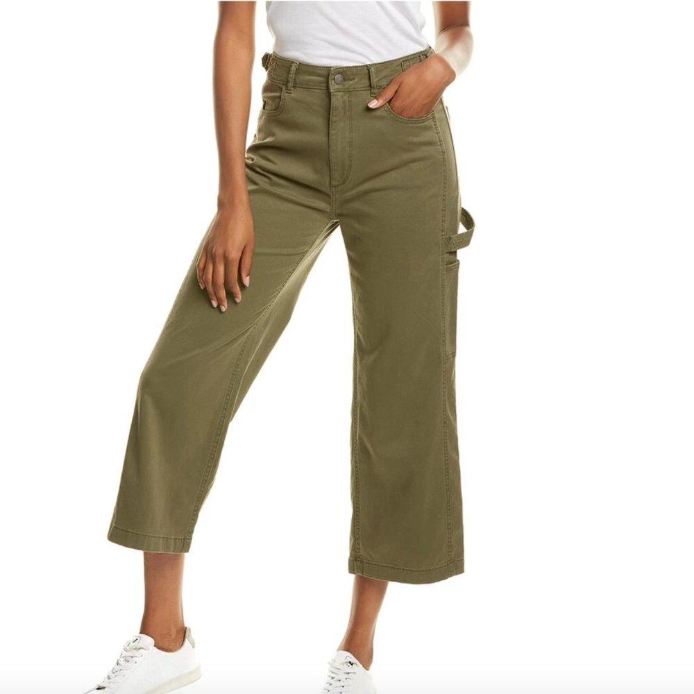 DL1961 PREMIUM DENIM HEPBURN FERN WIDE LEG JEANS 25